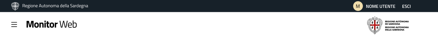 Header Log vsiualizzazione Desktop