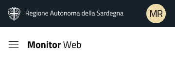 Header Log vsiualizzazione Mobile